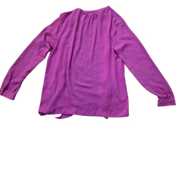 Purple Long‎ Sleeve Blouse - Picture 3 of 3